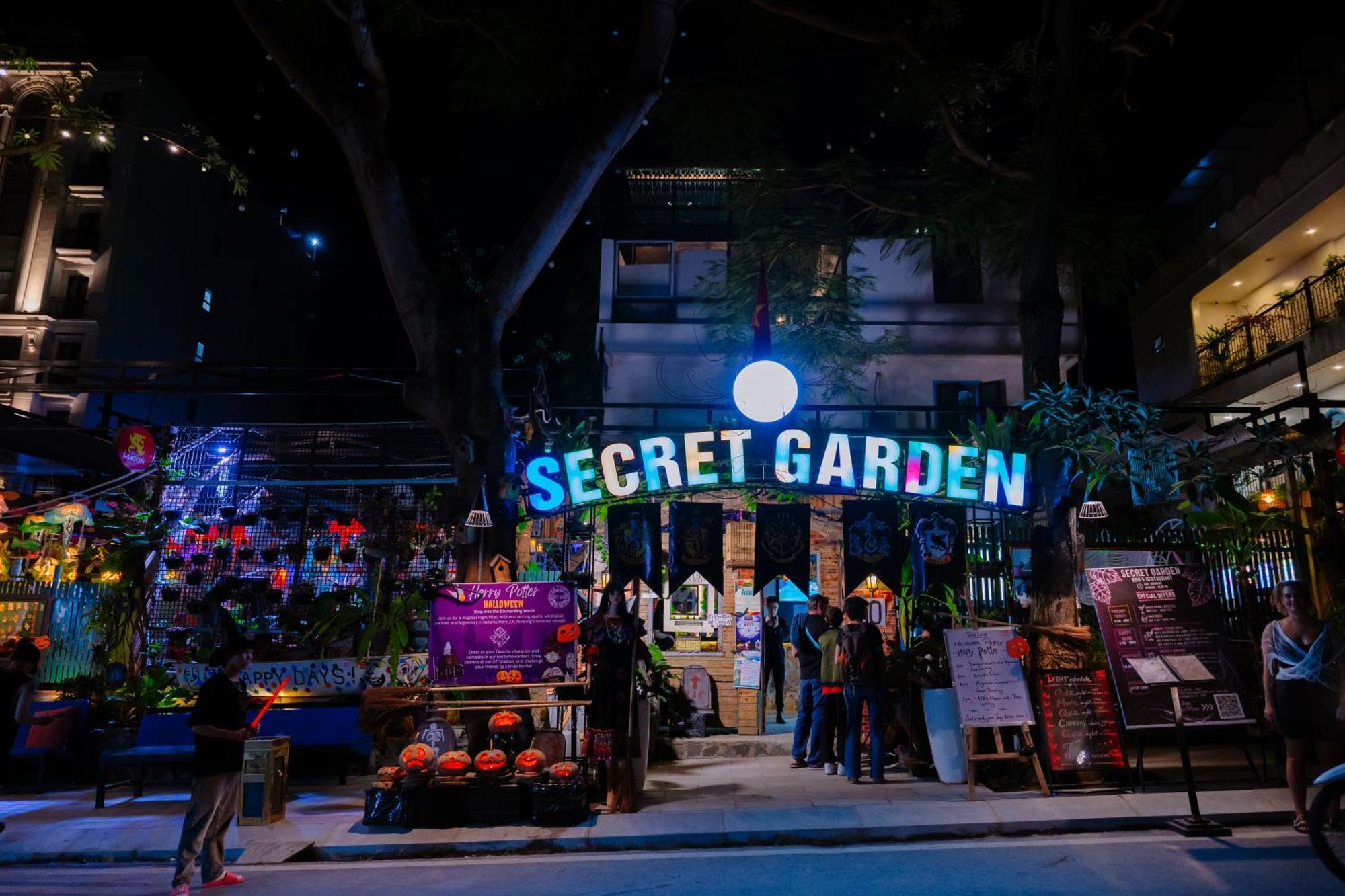 Auberge de jeunesse Secret Garden Cat Ba à Dong Khe Sau Extérieur photo